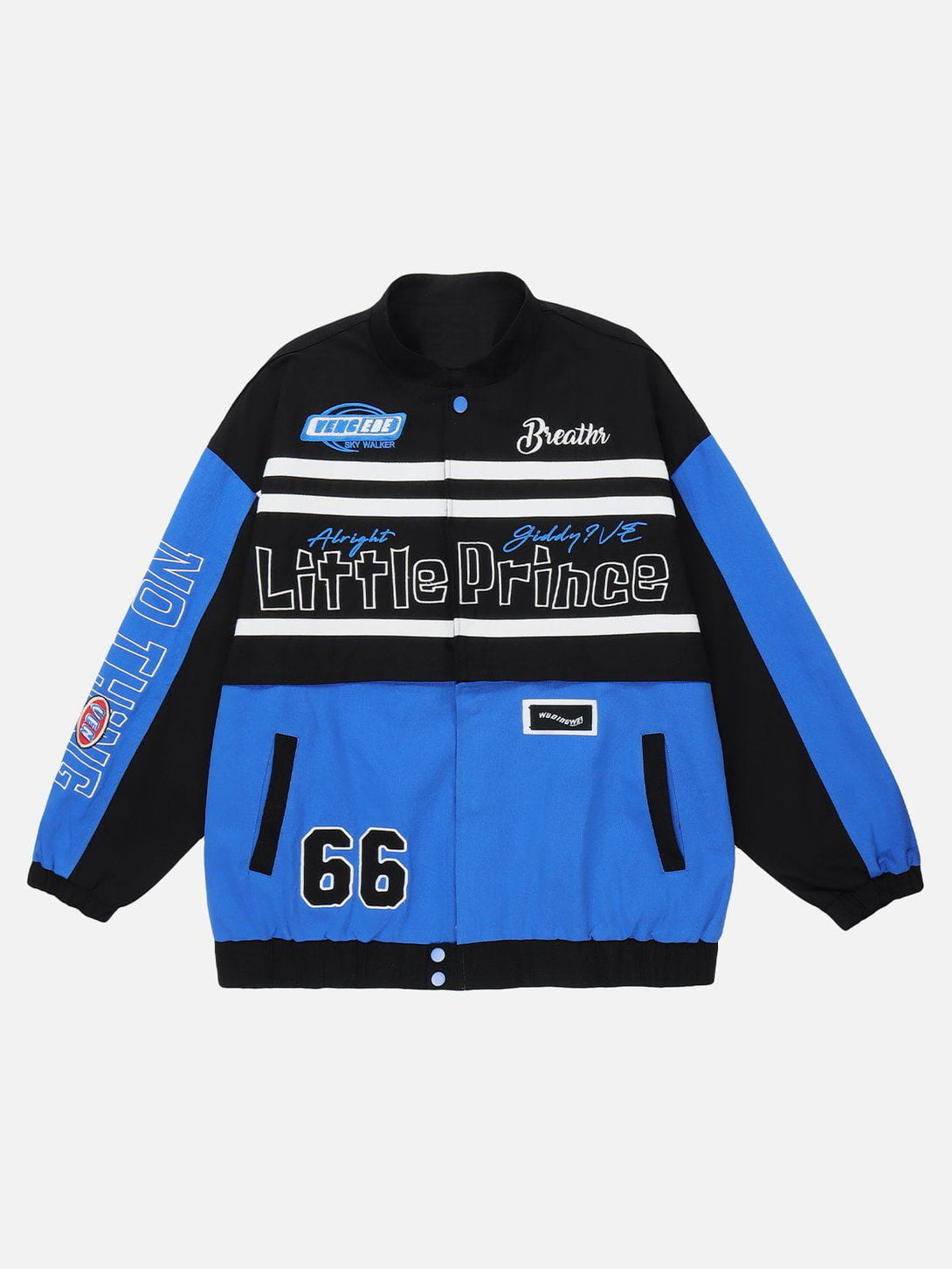 Ellesey - Little Prince Racing Detachable Jacket- Streetwear Fashion - ellesey.com