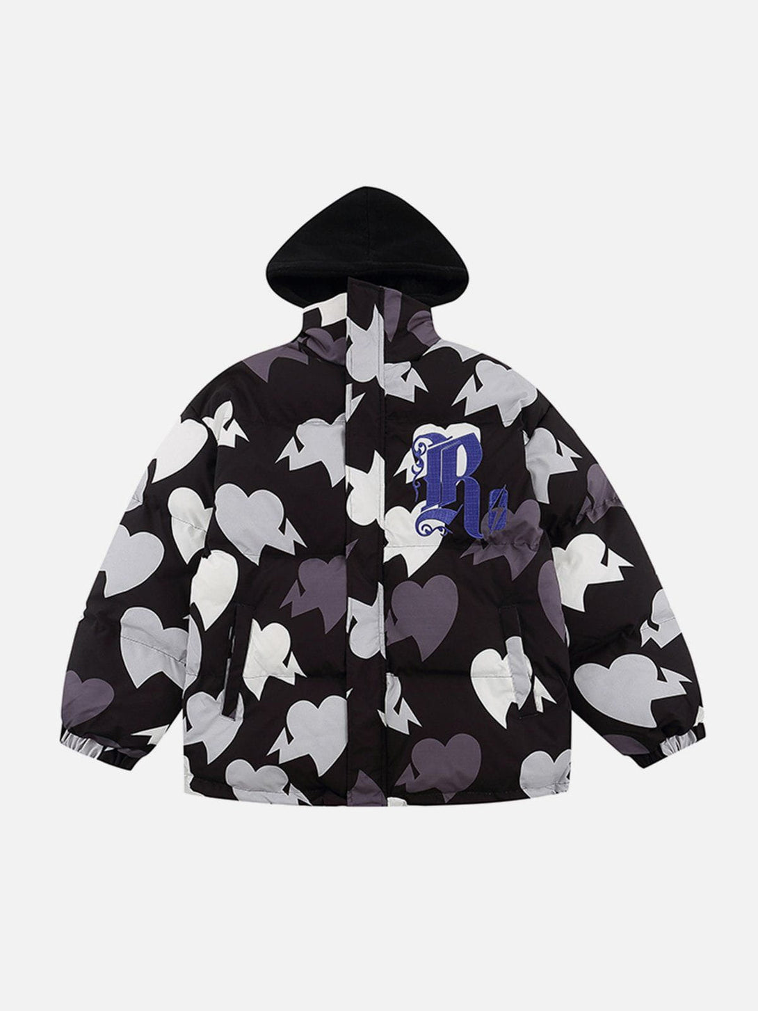 Ellesey - Love Coloring Winter Coat-Streetwear Fashion - ellesey.com