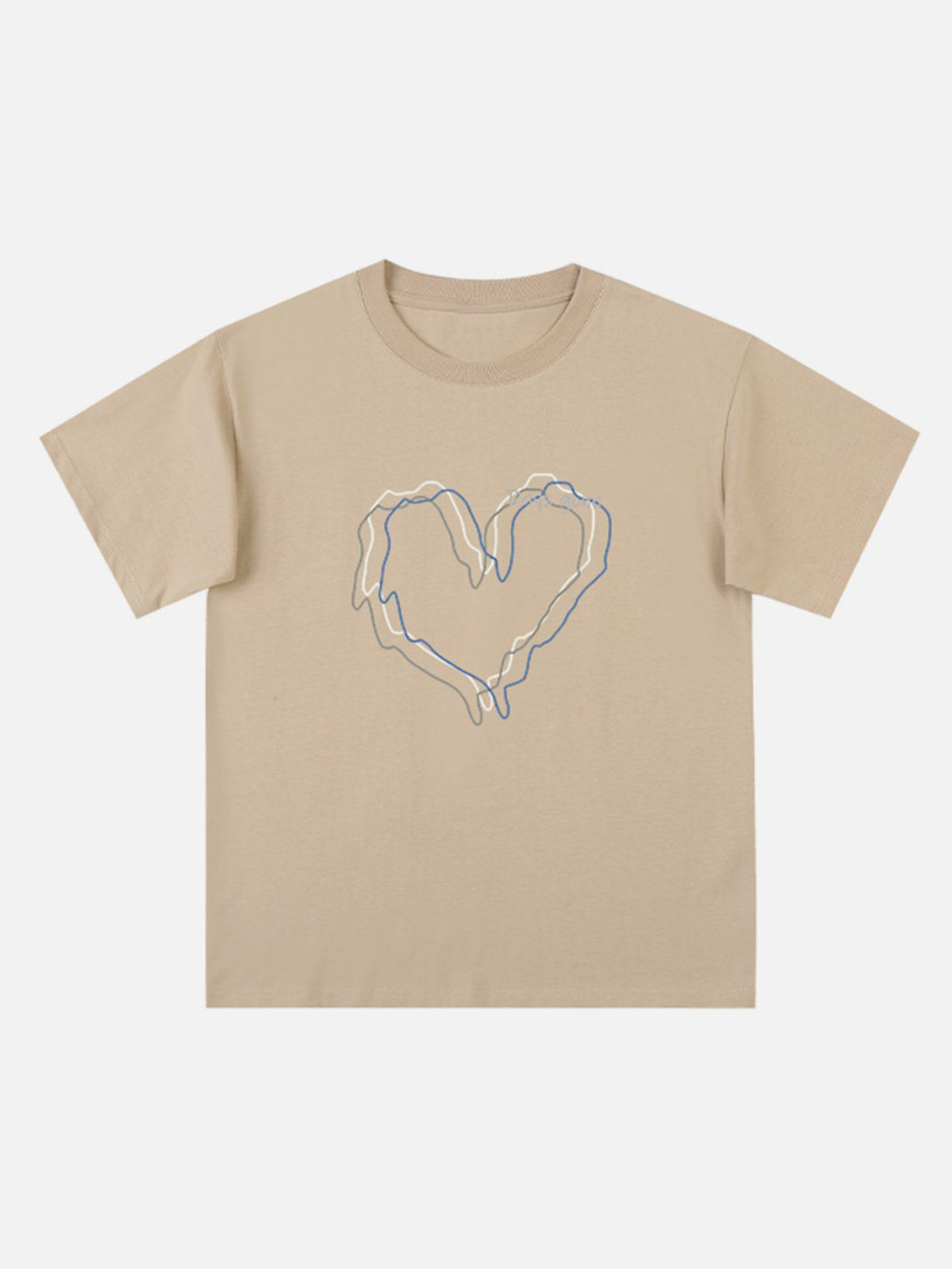 Ellesey - Love Lines Print Tee- Streetwear Fashion - ellesey.com