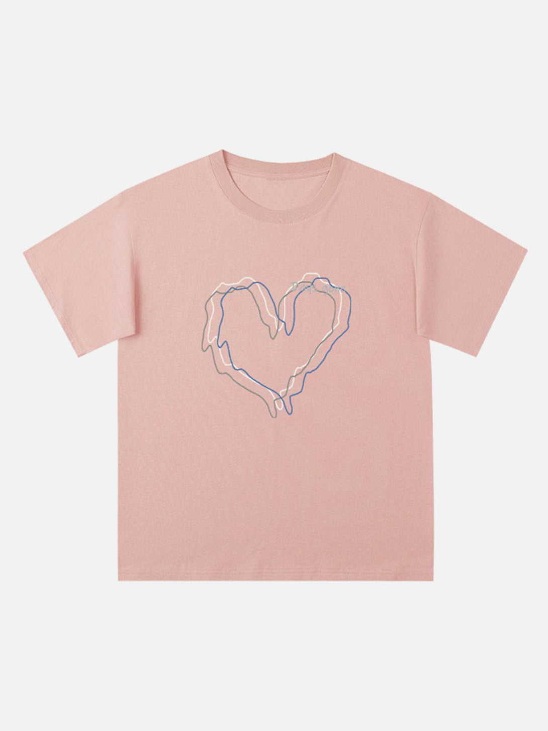 Ellesey - Love Lines Print Tee- Streetwear Fashion - ellesey.com