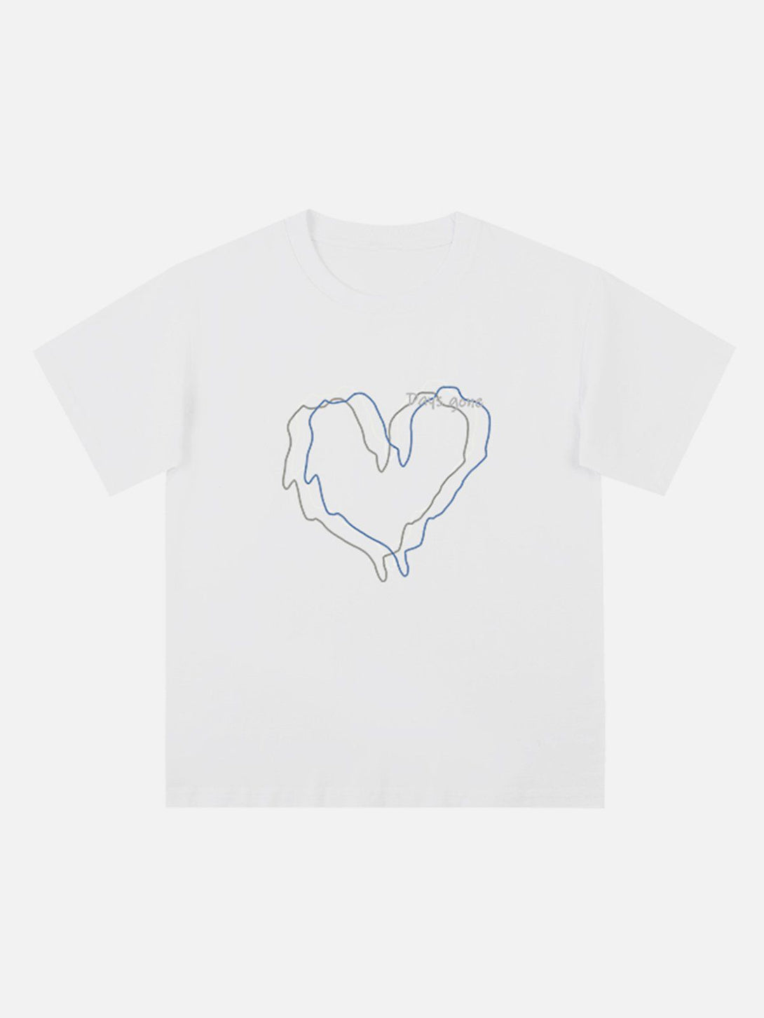 Ellesey - Love Lines Print Tee- Streetwear Fashion - ellesey.com