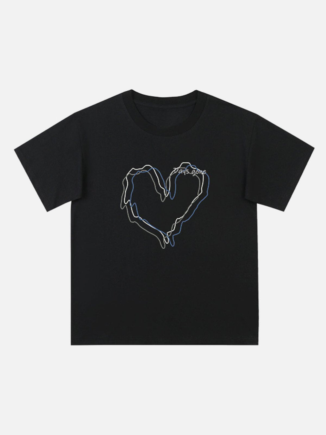 Ellesey - Love Lines Print Tee- Streetwear Fashion - ellesey.com