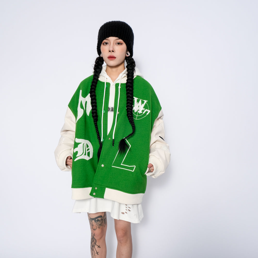 Ellesey - MWDL Baseball Jacket- Streetwear Fashion - ellesey.com