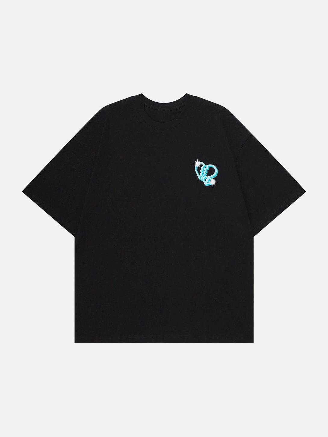 Ellesey - Melt Heart Element Letter Tee- Streetwear Fashion - ellesey.com