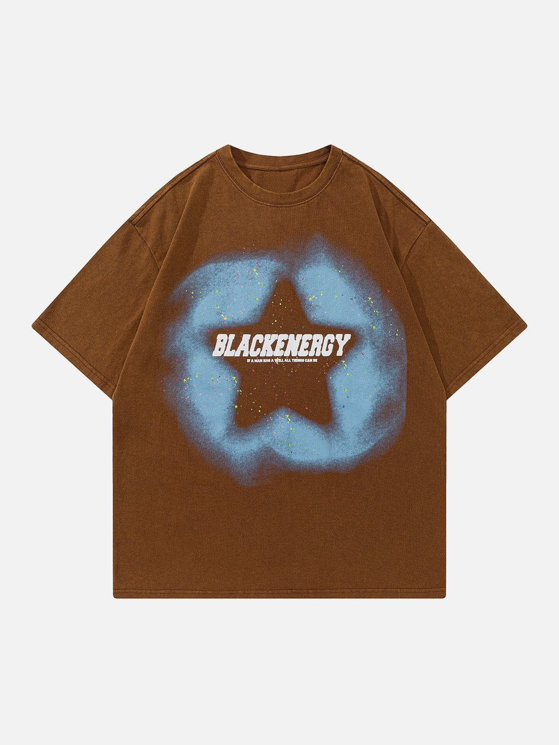 Ellesey - Misty Star Print Tee- Streetwear Fashion - ellesey.com