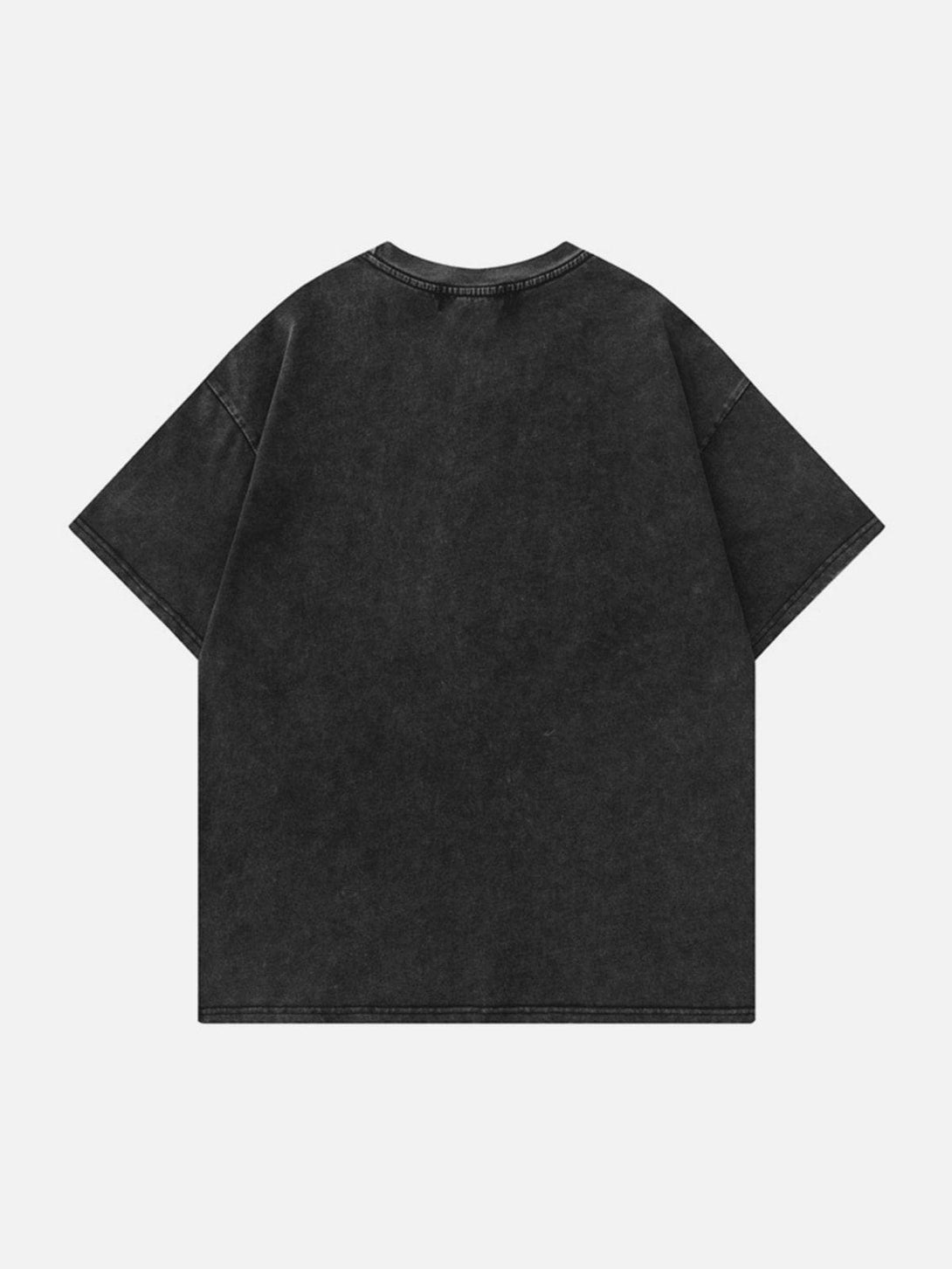 Ellesey - Monogram Embroidered Solid Tee- Streetwear Fashion - ellesey.com