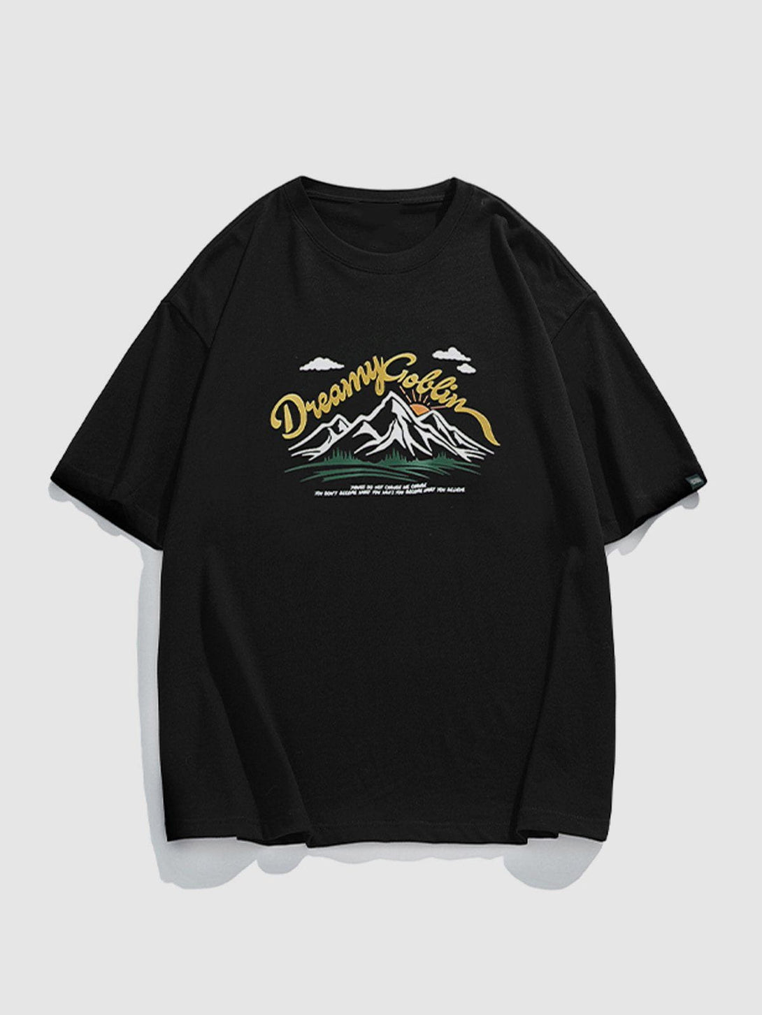 Ellesey - Mountain Print Tee- Streetwear Fashion - ellesey.com