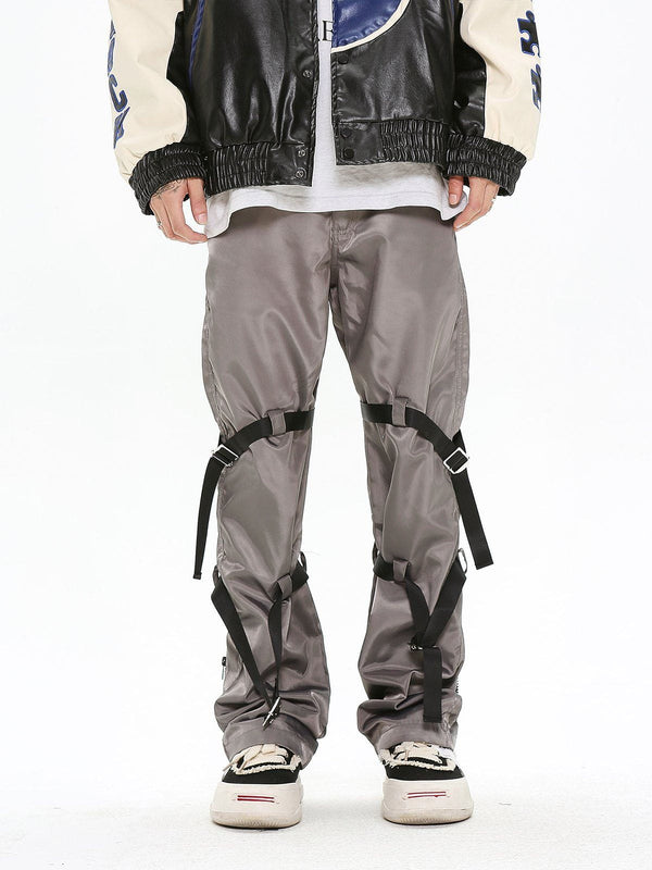 Ellesey - Multi Bag Buckles Pants- Streetwear Fashion - ellesey.com