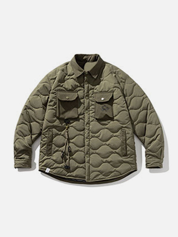 Ellesey - Multi Pocket Winter Coat-Streetwear Fashion - ellesey.com