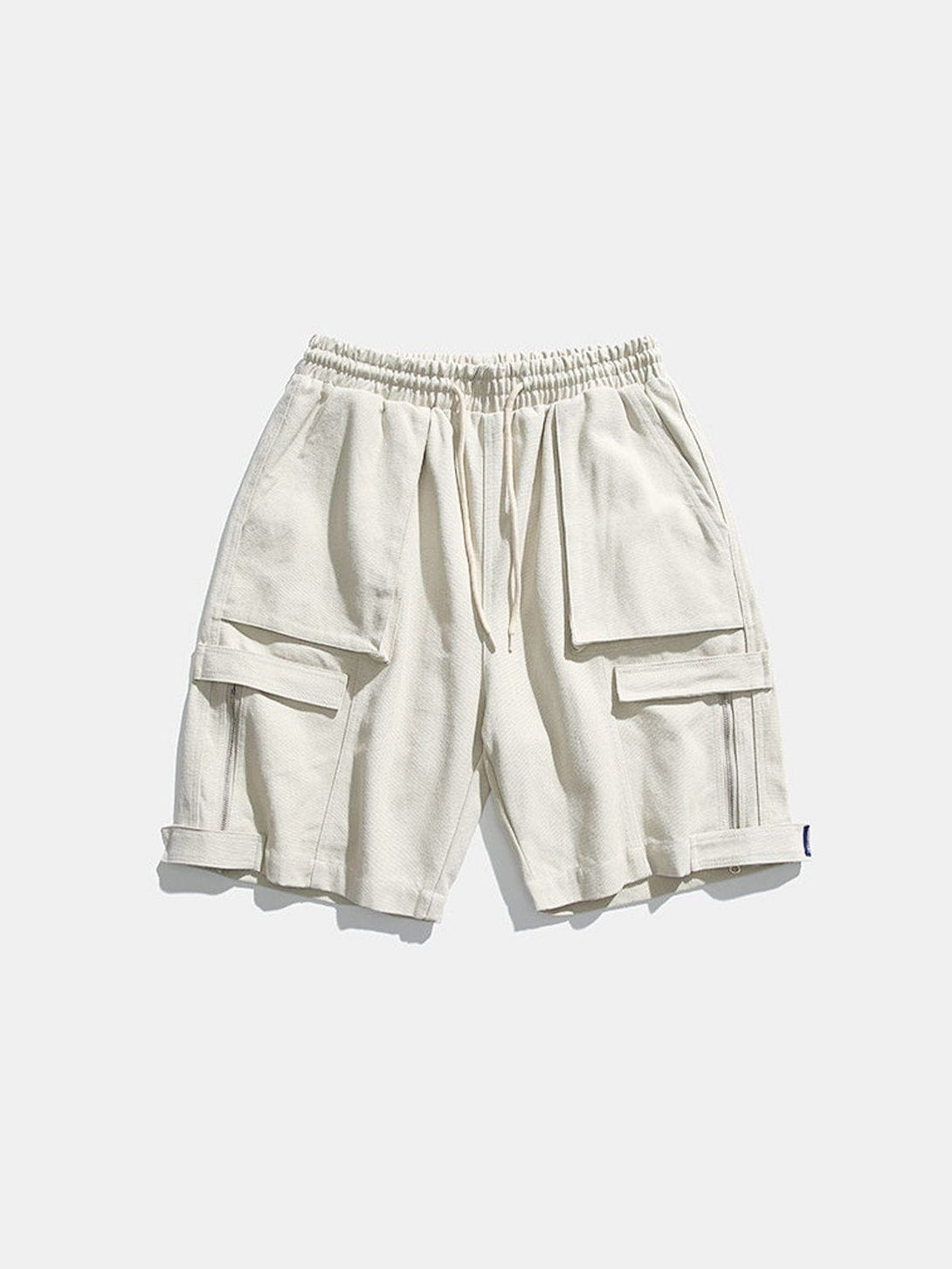 Ellesey - Multi-pocket Solid Color Shorts- Streetwear Fashion - ellesey.com