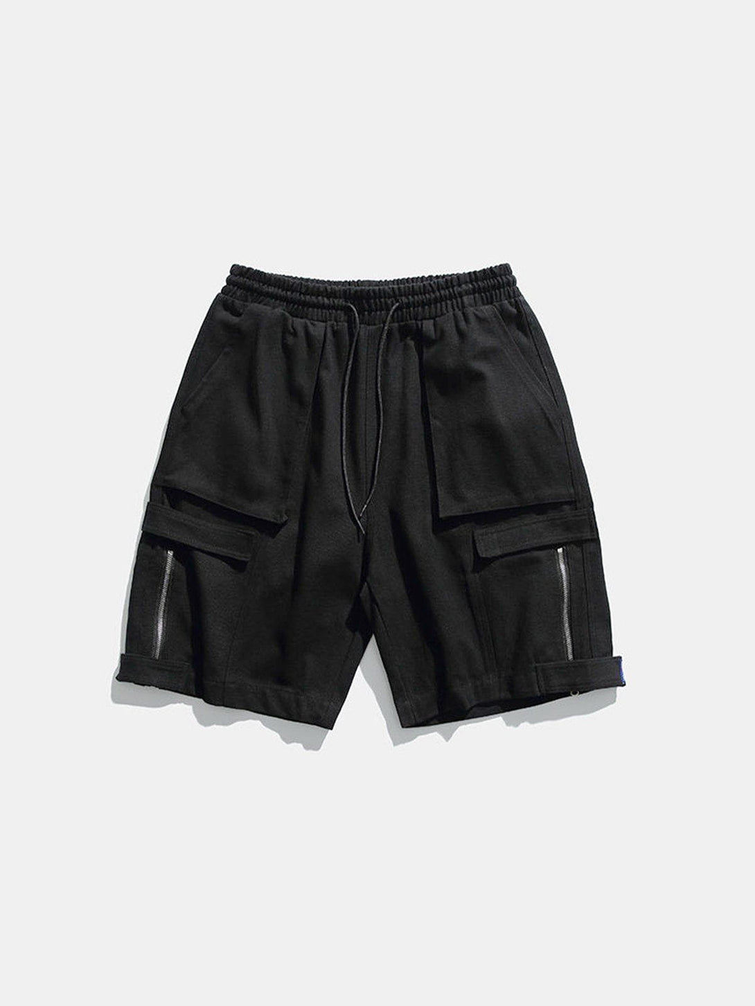 Ellesey - Multi-pocket Solid Color Shorts- Streetwear Fashion - ellesey.com