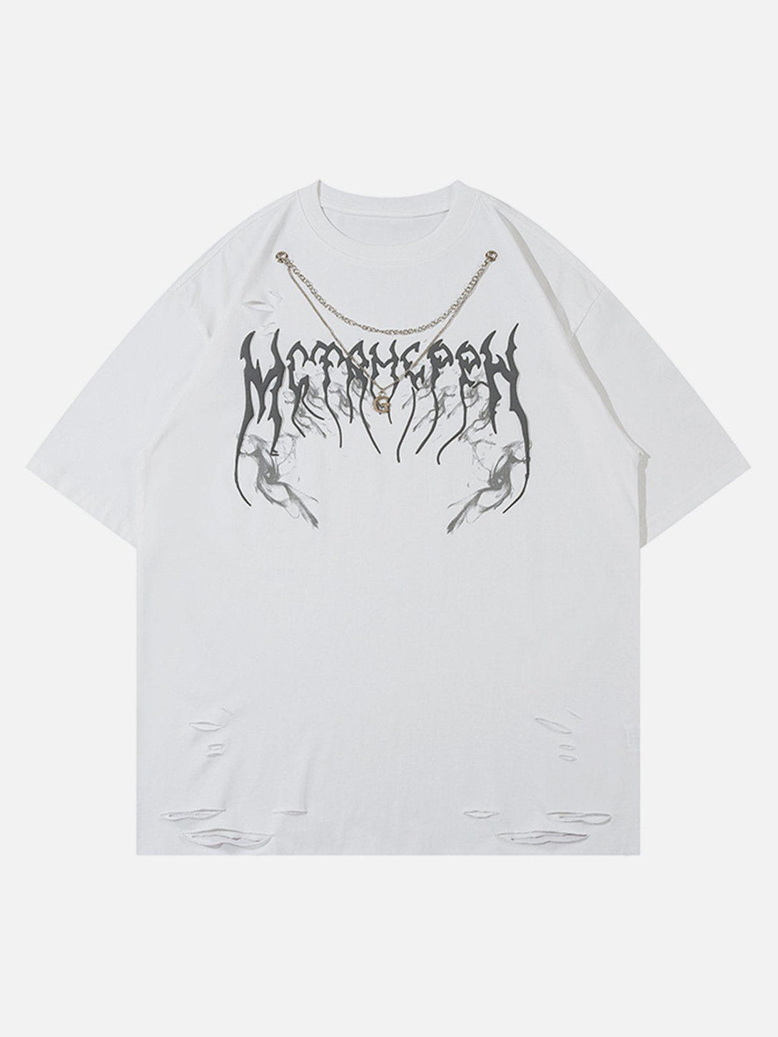 Ellesey - Necklace Lightning Print Tee- Streetwear Fashion - ellesey.com