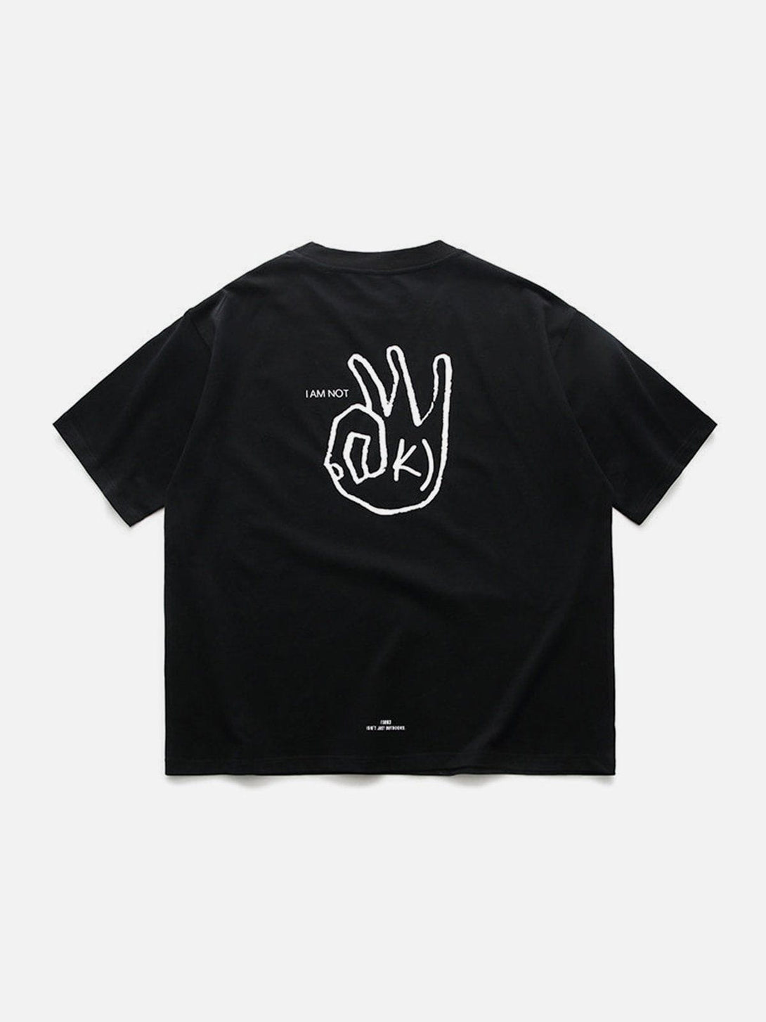 Ellesey - OK Gesture Print Tee- Streetwear Fashion - ellesey.com