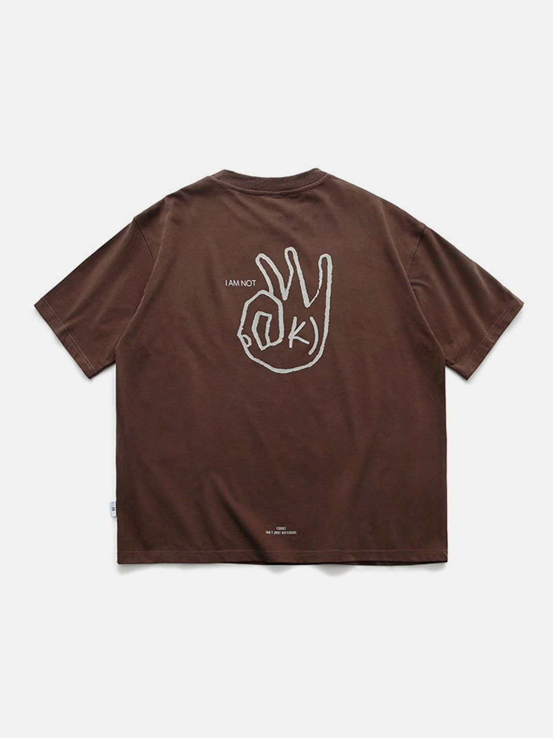 Ellesey - OK Gesture Print Tee- Streetwear Fashion - ellesey.com