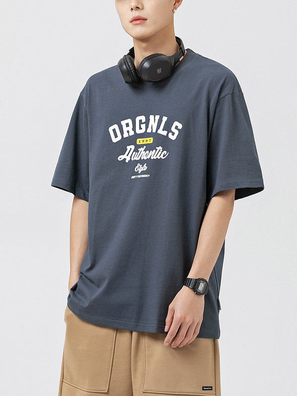 Ellesey - ORGNLS Letter Print Tee- Streetwear Fashion - ellesey.com
