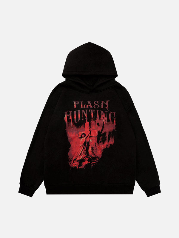 Ellesey - Oil Painting Elements Printing Hoodie- Streetwear Fashion - ellesey.com