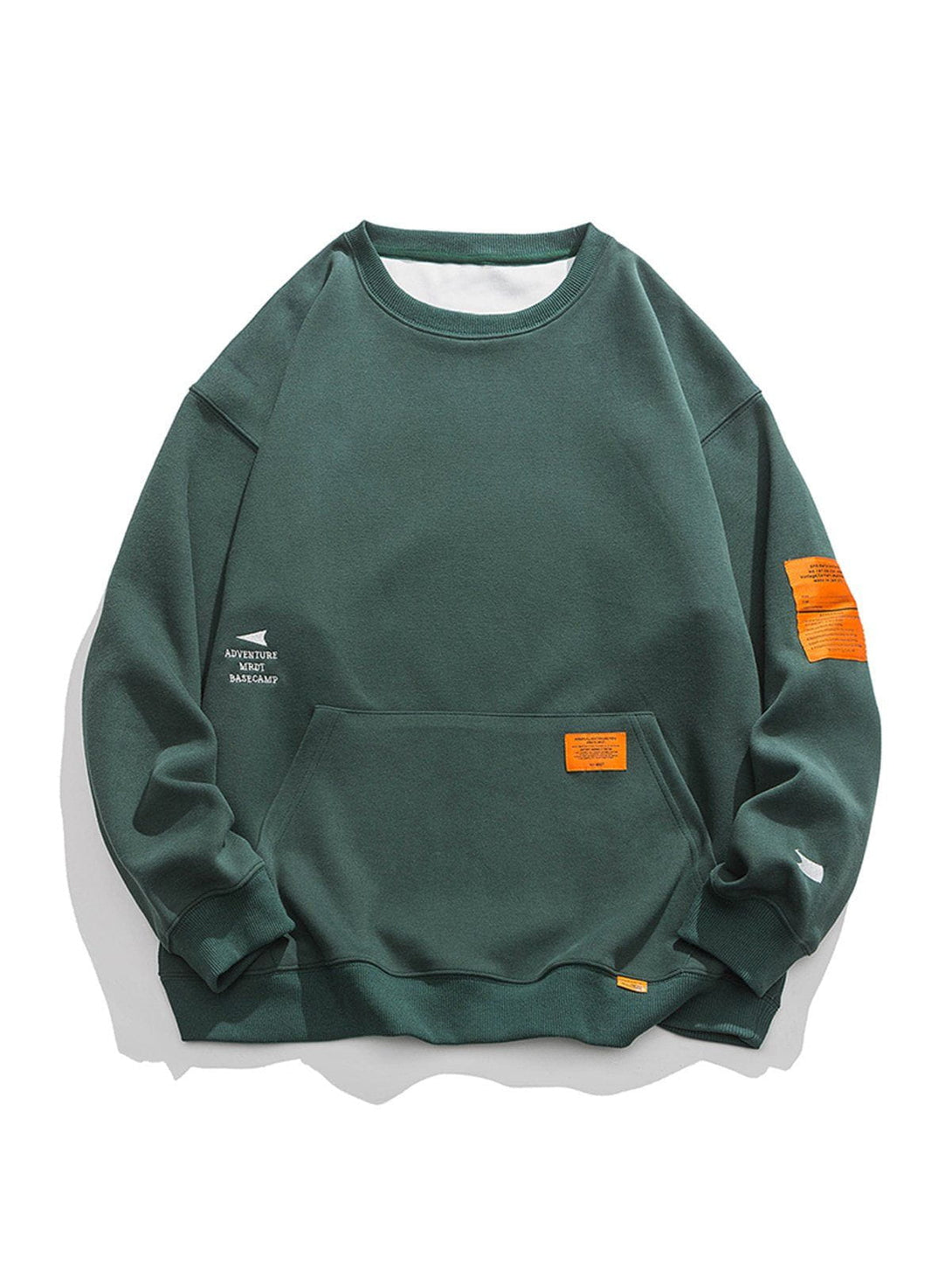 Ellesey - Orange Labeled Sweatshirt- Streetwear Fashion - ellesey.com