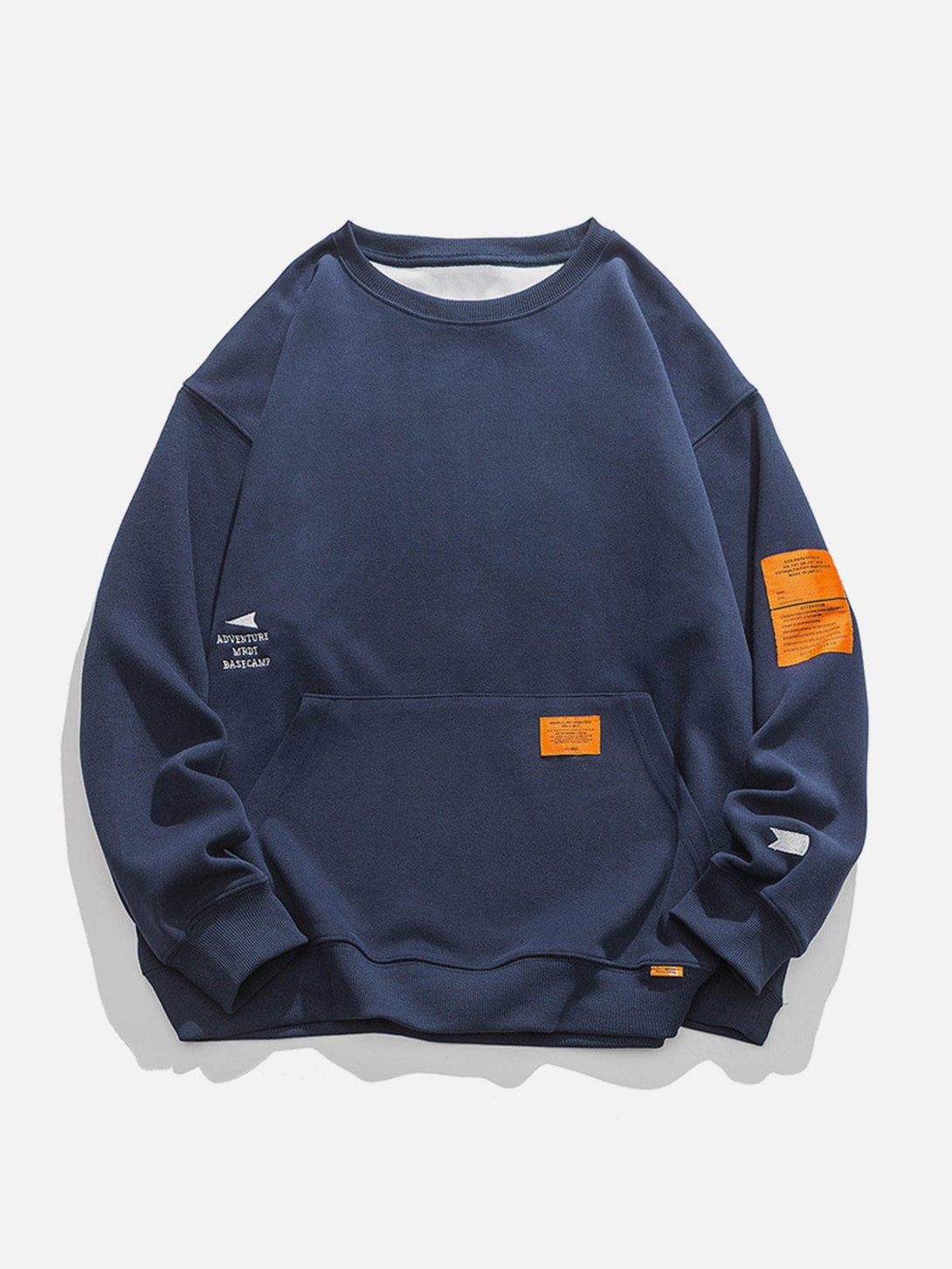 Ellesey - Orange Labeled Sweatshirt- Streetwear Fashion - ellesey.com