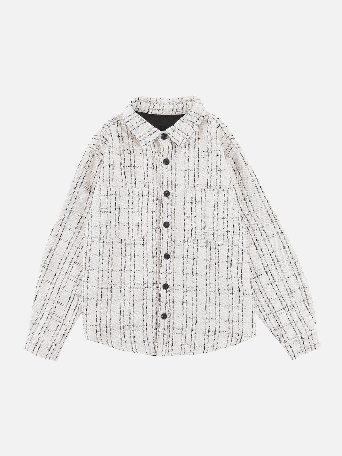 Ellesey - PLAID Contrasting Colors Jacket- Streetwear Fashion - ellesey.com