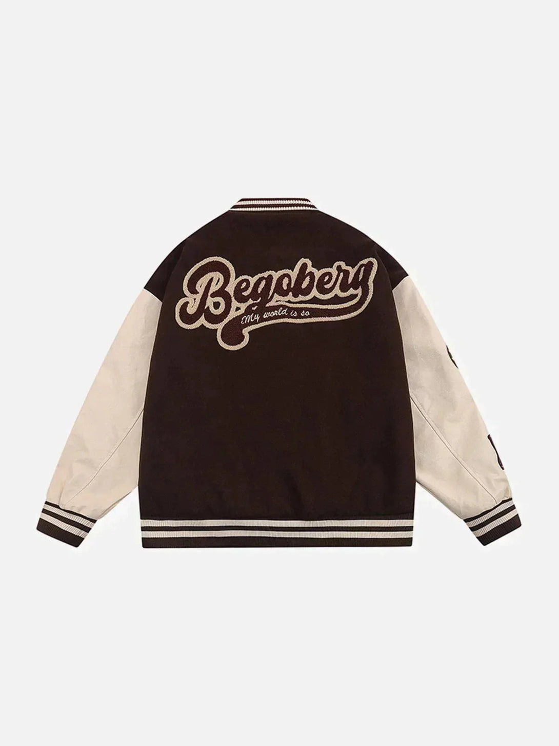 Ellesey - Patch Embroidered Badge Varsity Jacket- Streetwear Fashion - ellesey.com