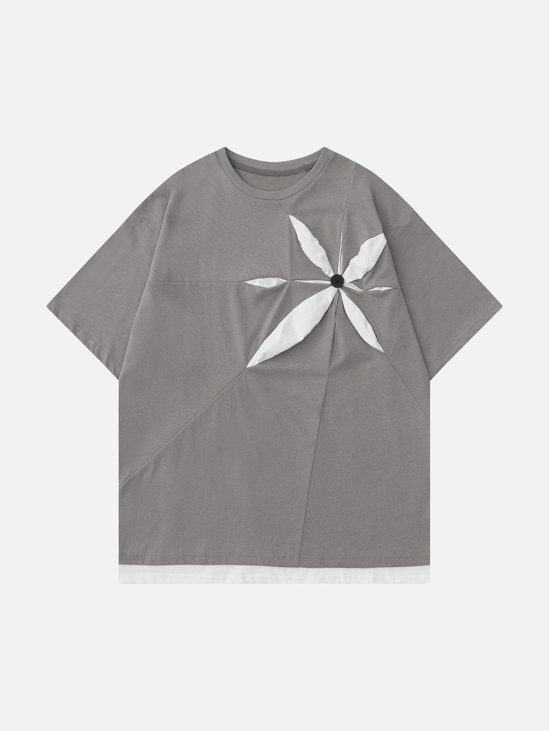 Ellesey - Patchwork 3D Dimensional Design Tee- Streetwear Fashion - ellesey.com