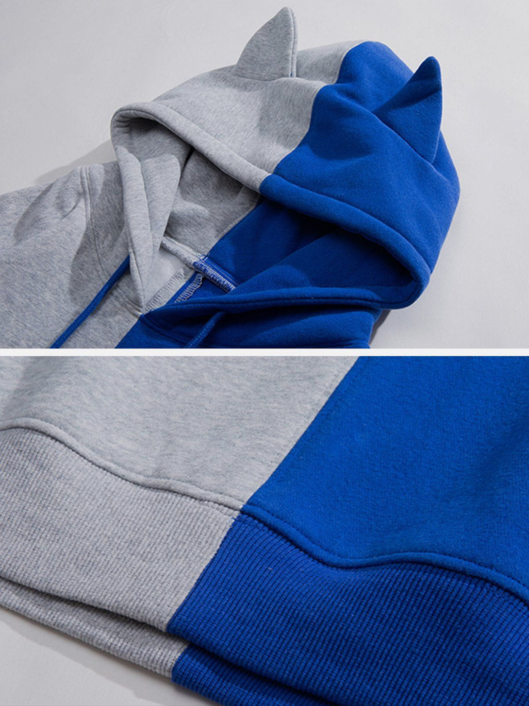 Ellesey - Patchwork Clash Hoodie- Streetwear Fashion - ellesey.com