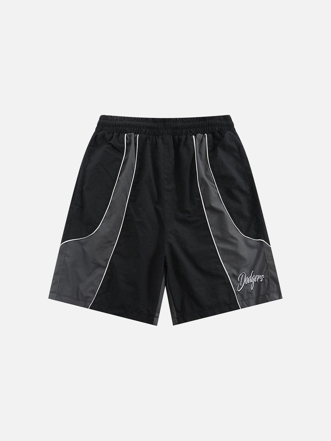 Ellesey - Patchwork Elastic Shorts- Streetwear Fashion - ellesey.com