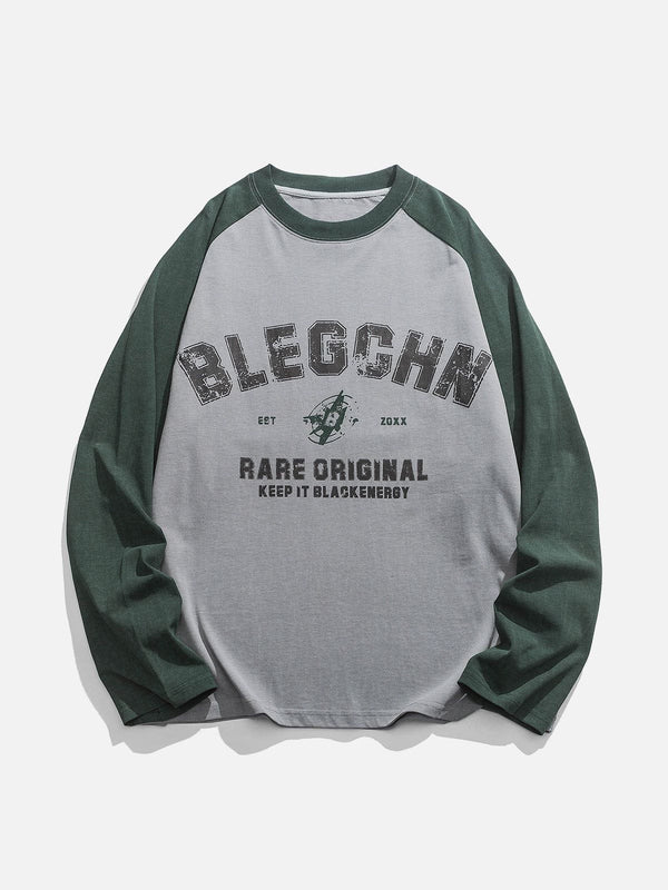 Ellesey - Patchwork Lettered Sweatshirt- Streetwear Fashion - ellesey.com