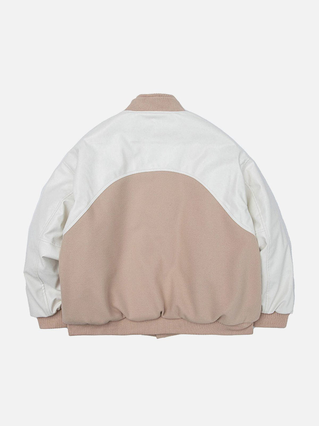 Ellesey - Patchwork Two Collar Jacket- Streetwear Fashion - ellesey.com