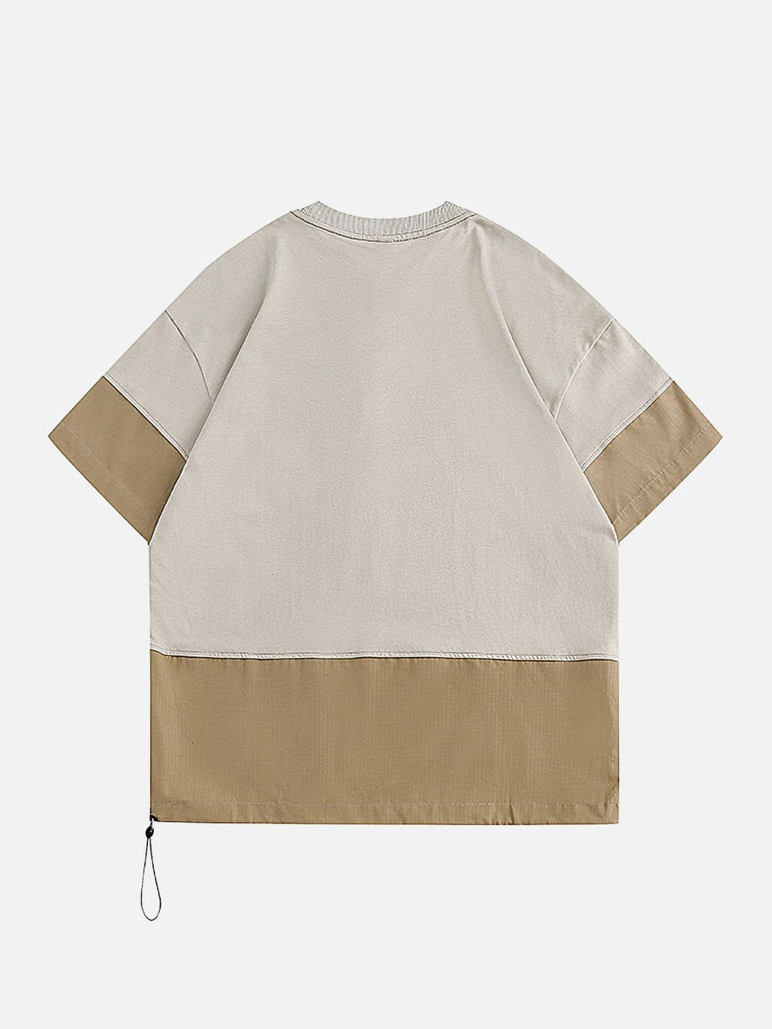 Ellesey - Patchwork Zip Up Pocket Tee- Streetwear Fashion - ellesey.com