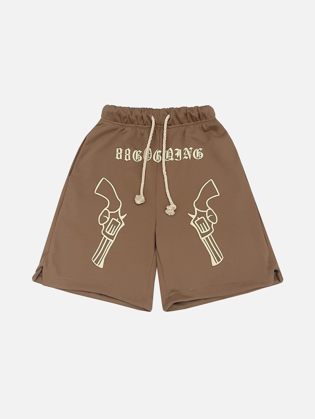 Ellesey - Pistol Print Drawstring Shorts- Streetwear Fashion - ellesey.com