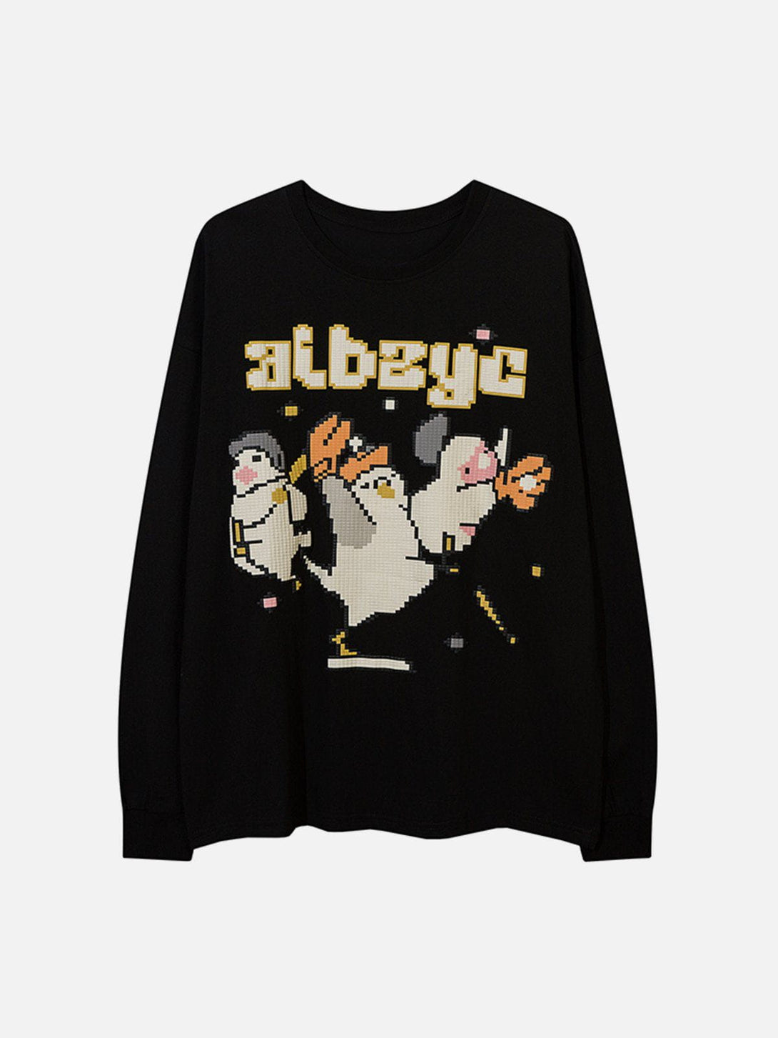 Ellesey - Pixel Bird Print Sweatshirt- Streetwear Fashion - ellesey.com