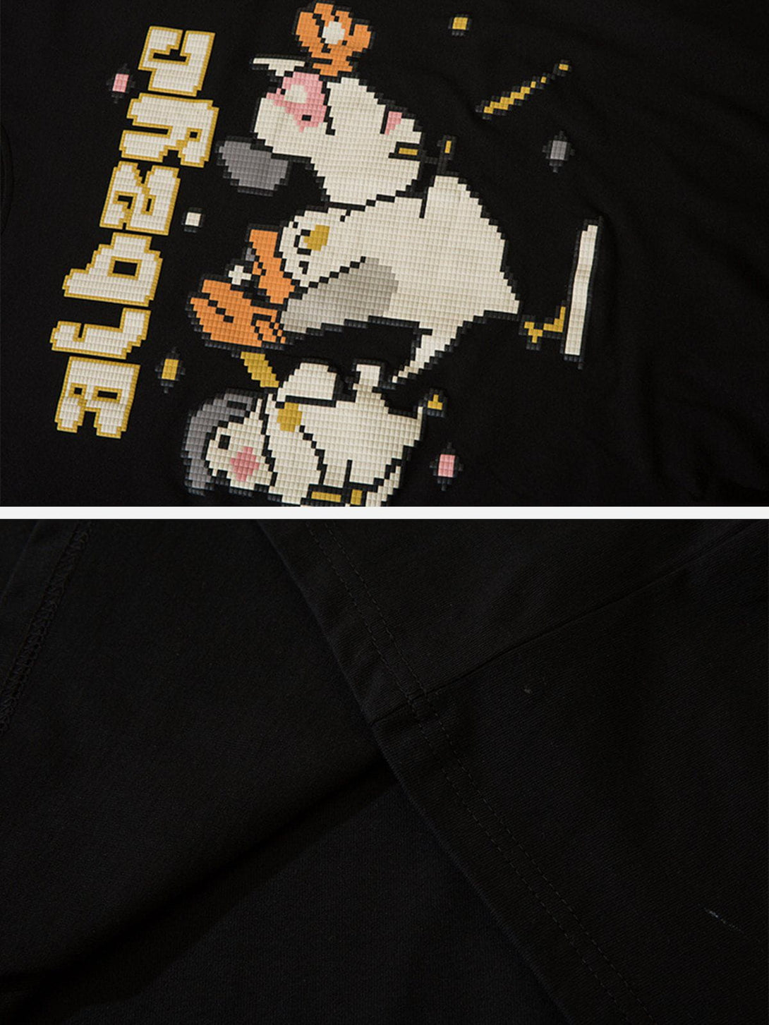 Ellesey - Pixel Bird Print Sweatshirt- Streetwear Fashion - ellesey.com