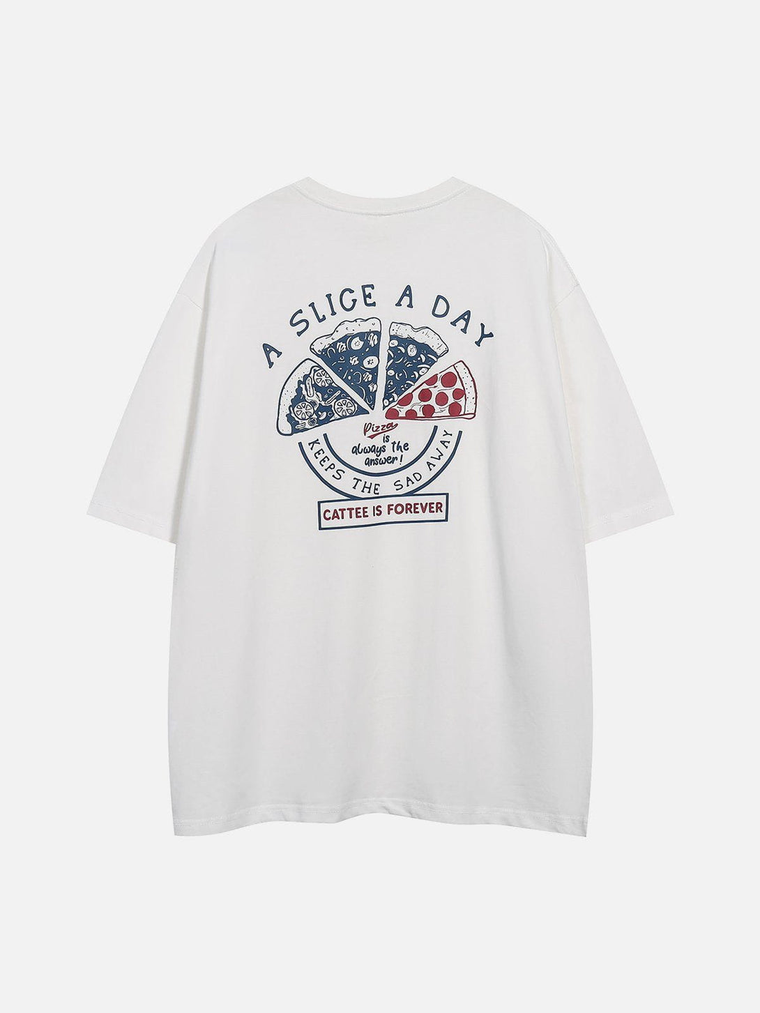 Ellesey - Pizza Print Tee- Streetwear Fashion - ellesey.com