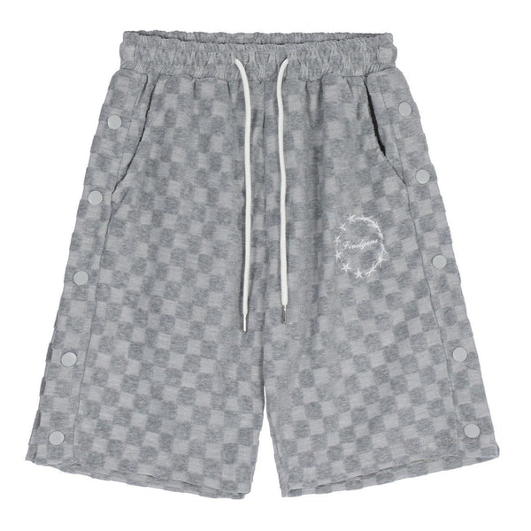 Ellesey - Plaid Drawstring Shorts- Streetwear Fashion - ellesey.com