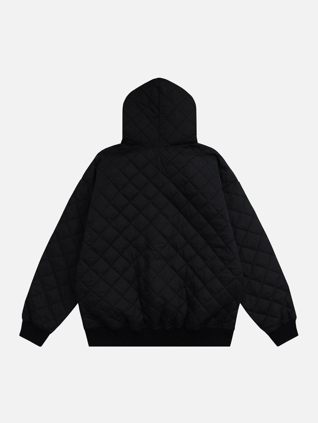 Ellesey - Plaid Flocking Hoodie- Streetwear Fashion - ellesey.com