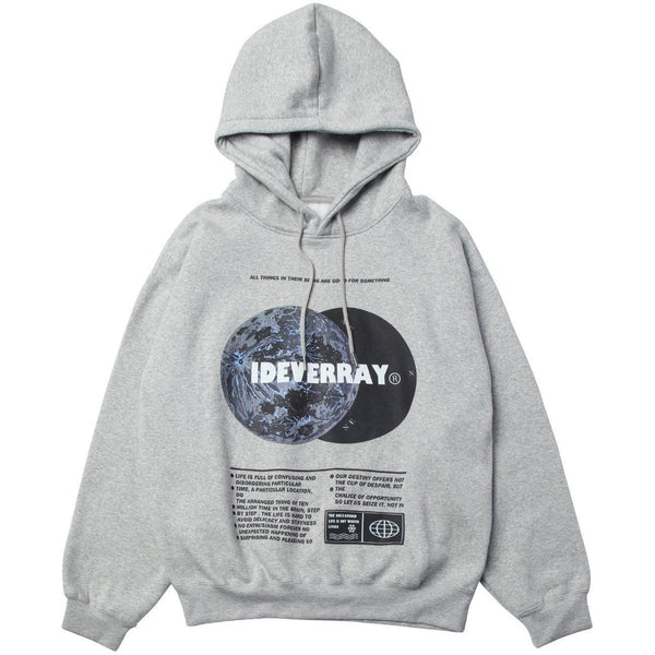 Ellesey - Planet Letter Print Hoodie- Streetwear Fashion - ellesey.com