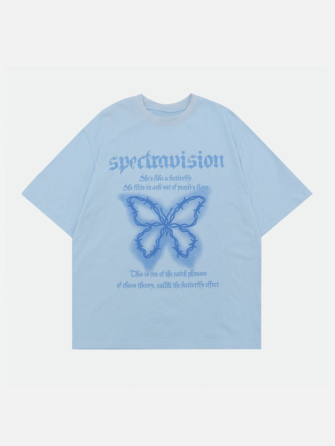 Ellesey - Plastisol Printing Butterfly Tee- Streetwear Fashion - ellesey.com