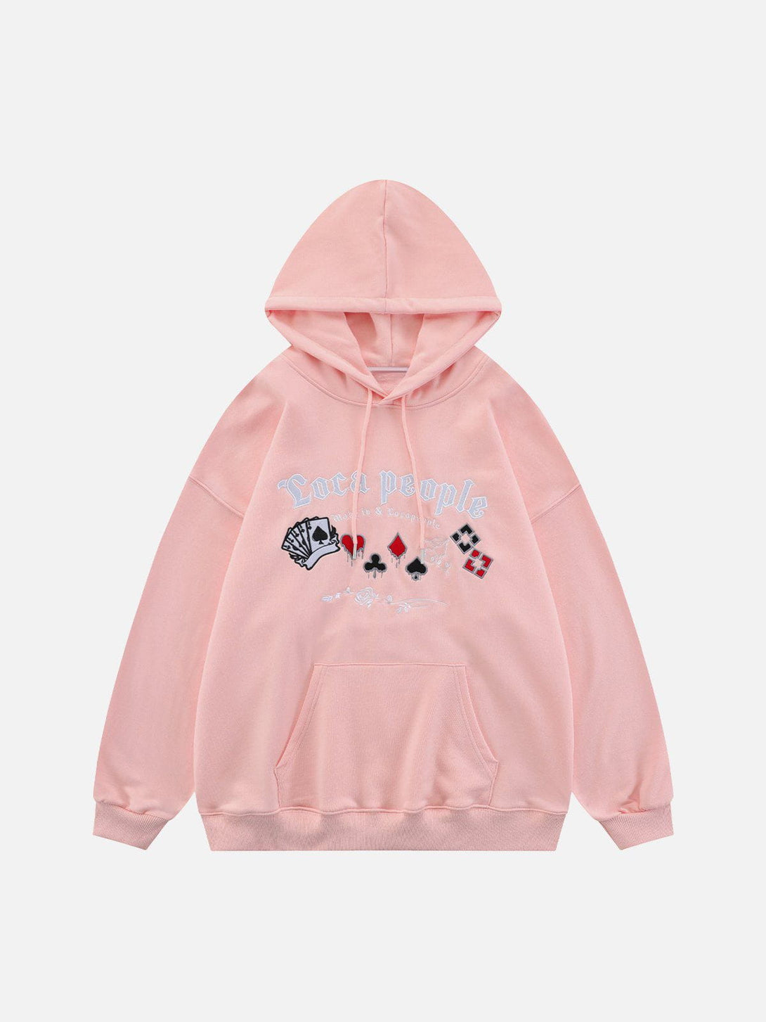 Ellesey - Playing Cards Embroidered Hoodie- Streetwear Fashion - ellesey.com