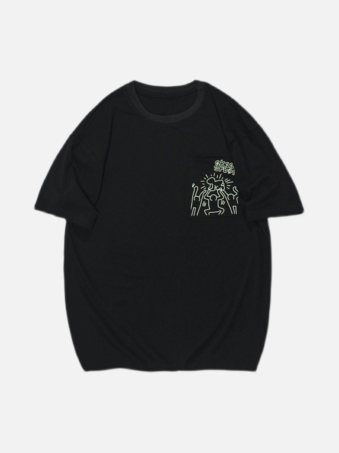 Ellesey - Pocket Graphic Tee- Streetwear Fashion - ellesey.com