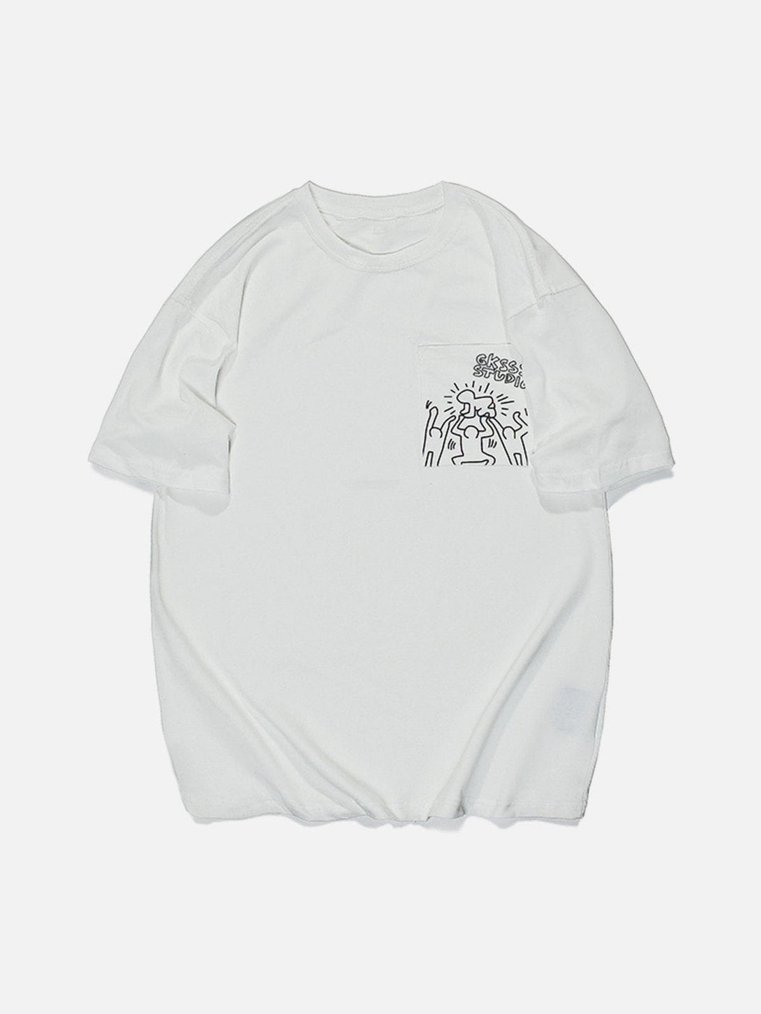 Ellesey - Pocket Graphic Tee- Streetwear Fashion - ellesey.com