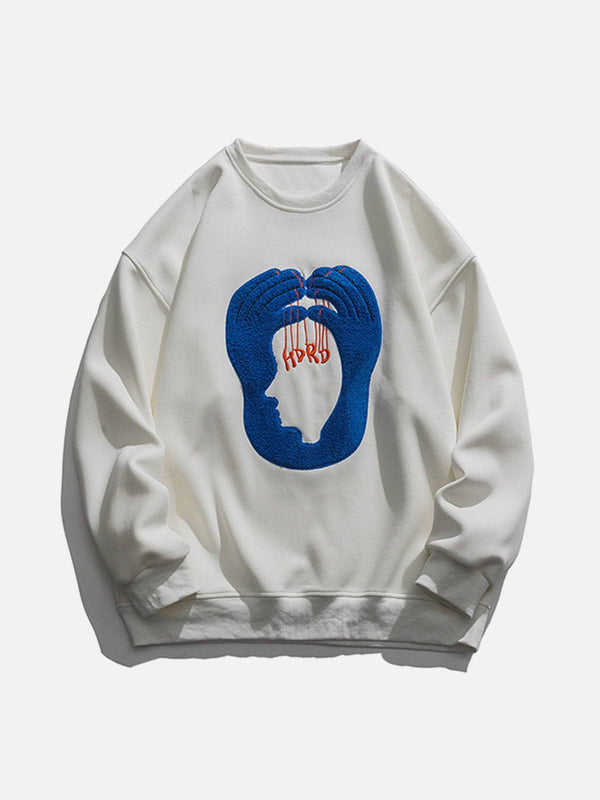 Ellesey - Portrait Print Sweatshirt- Streetwear Fashion - ellesey.com