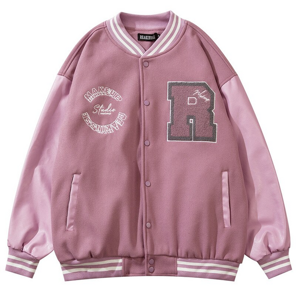 Ellesey - R Varsity Jacket- Streetwear Fashion - ellesey.com