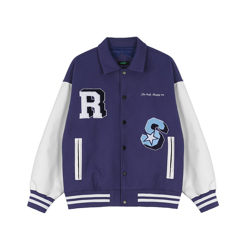 Ellesey - RS Baseball Jacket- Streetwear Fashion - ellesey.com