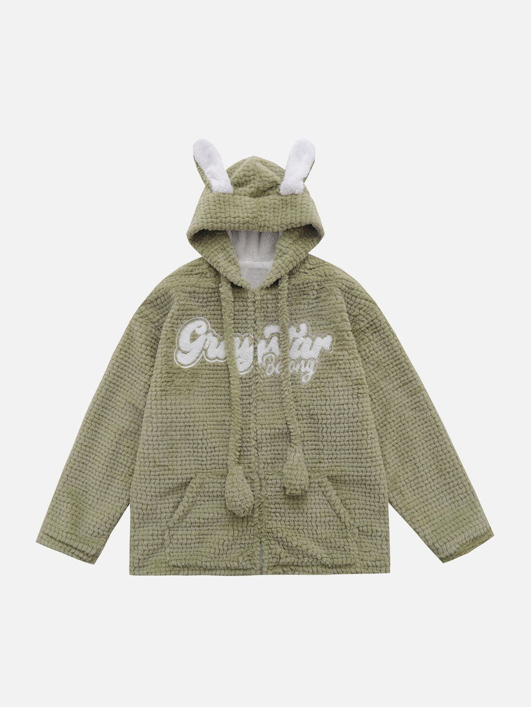 Ellesey - Rabbit Ears Hooded Winter Coat-Streetwear Fashion - ellesey.com