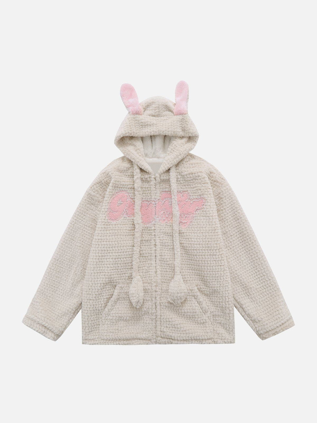 Ellesey - Rabbit Ears Hooded Winter Coat-Streetwear Fashion - ellesey.com