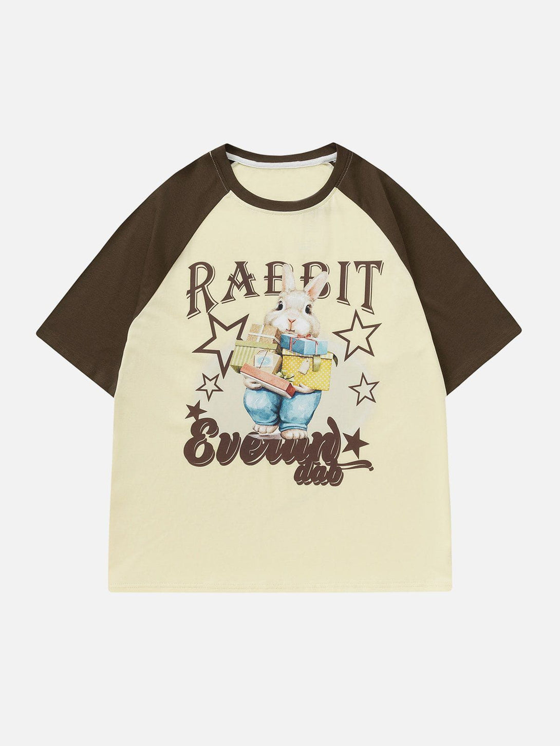 Ellesey - Rabbit Element Patchwork Star Tee- Streetwear Fashion - ellesey.com