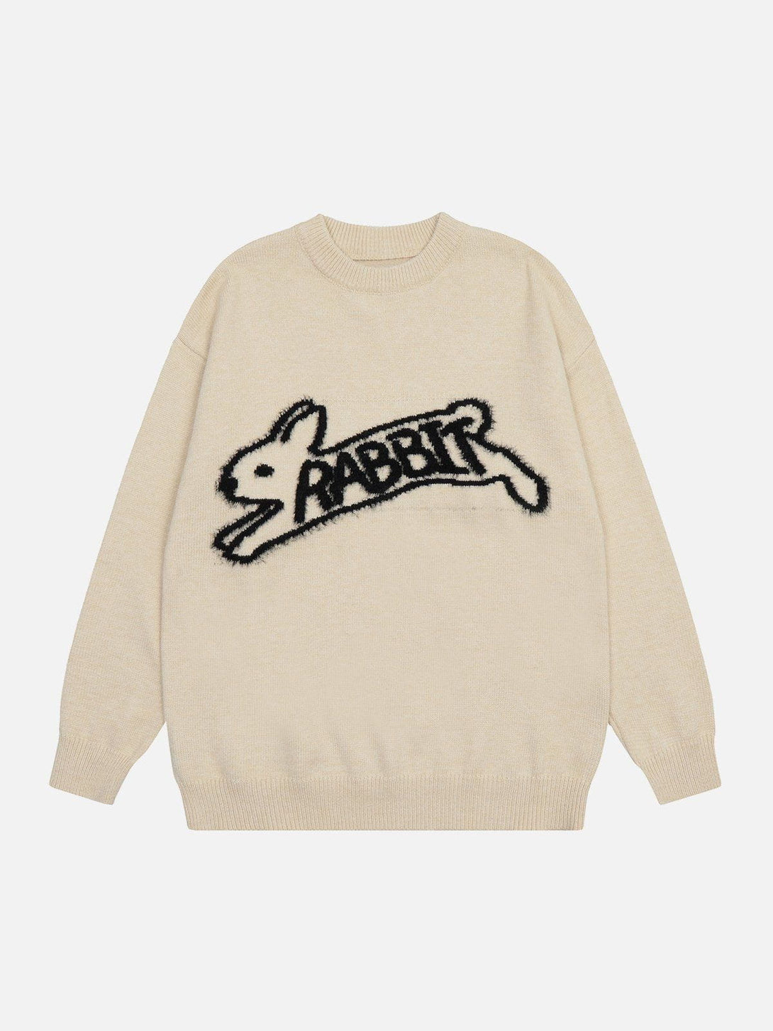 Ellesey - Rabbit Embroidery Sweater-Streetwear Fashion - ellesey.com