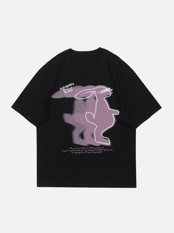 Ellesey - Rabbit Graphic Tee- Streetwear Fashion - ellesey.com