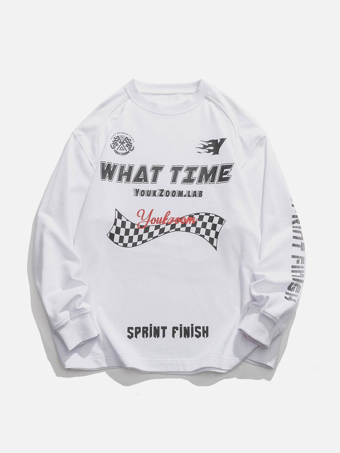 Ellesey - Racing Elements Print Sweatshirt- Streetwear Fashion - ellesey.com